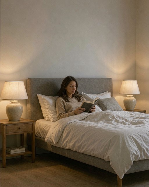 Restore — Soft, low light for the slow end of the day.